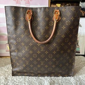 Louis Vuitton Monogram Sac Platt Tote Shopping Bag